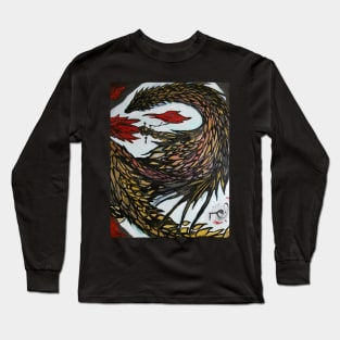 Golden dragon Long Sleeve T-Shirt